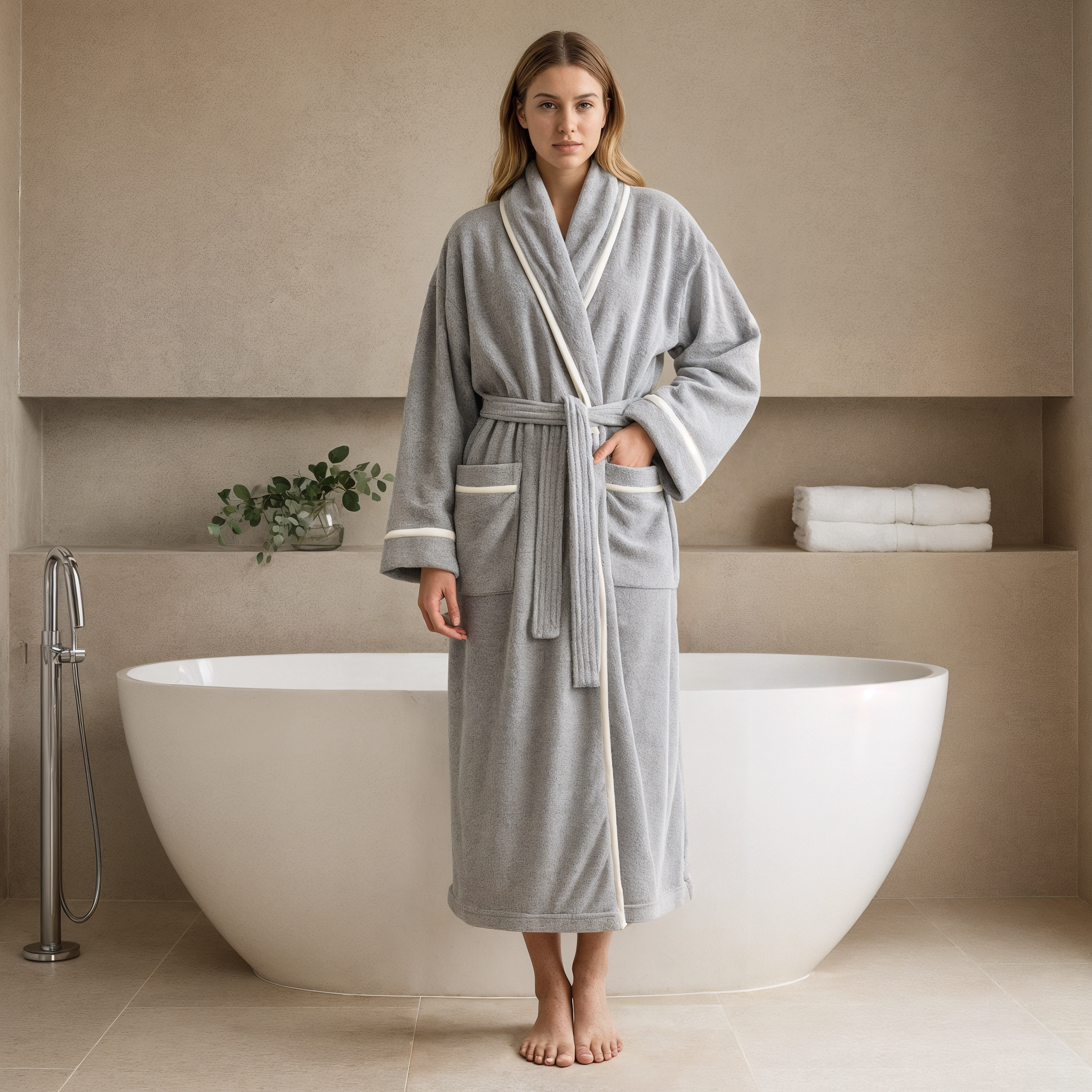 Ultra-flauschiger Serenity-Bademantel