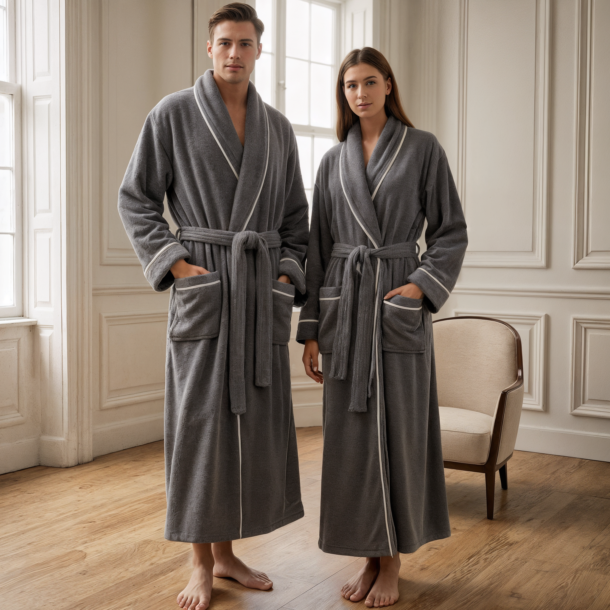 Ultra-flauschiger Serenity-Bademantel