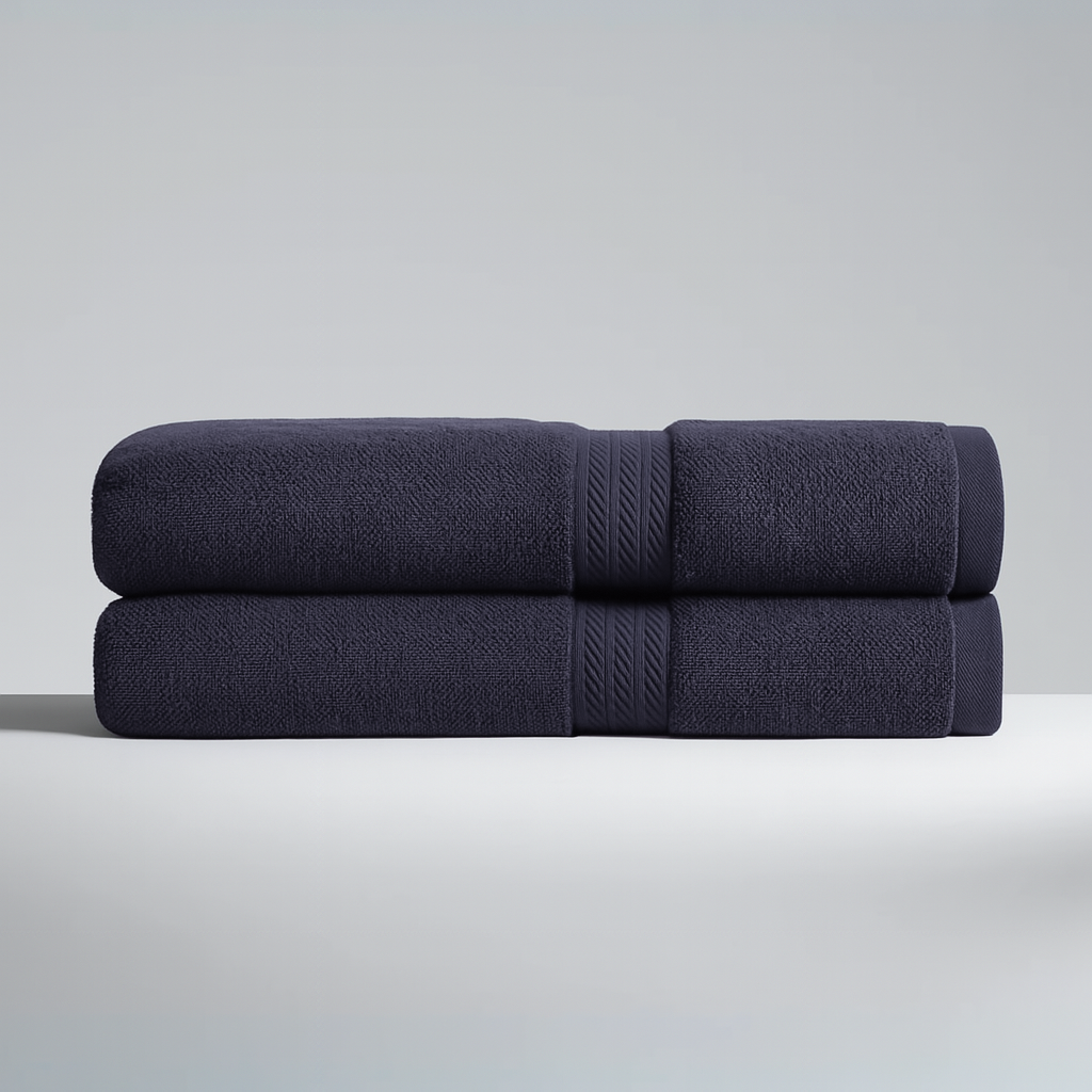 Luxuriöse Badetücher – 2er-Set (150 × 71 cm)