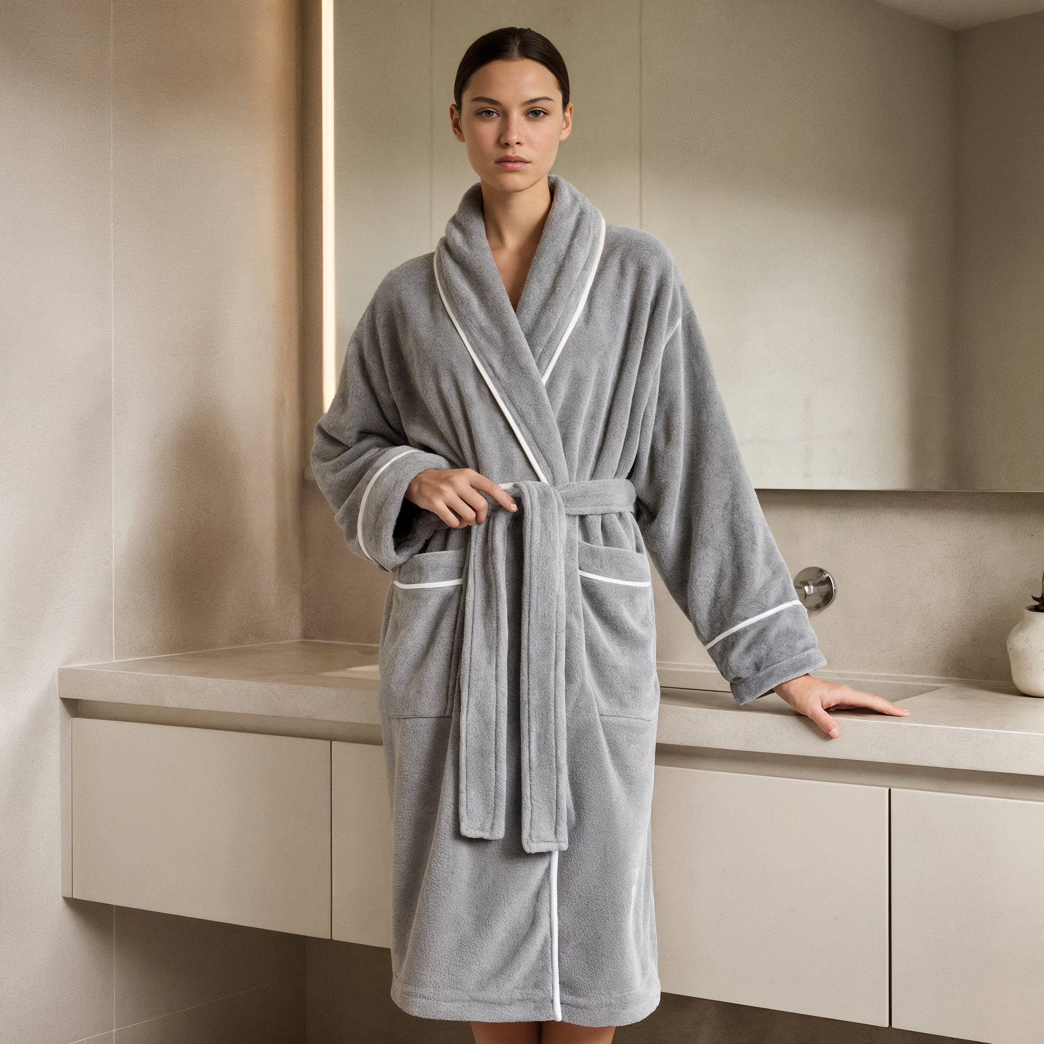 Ultra-flauschiger Serenity-Bademantel
